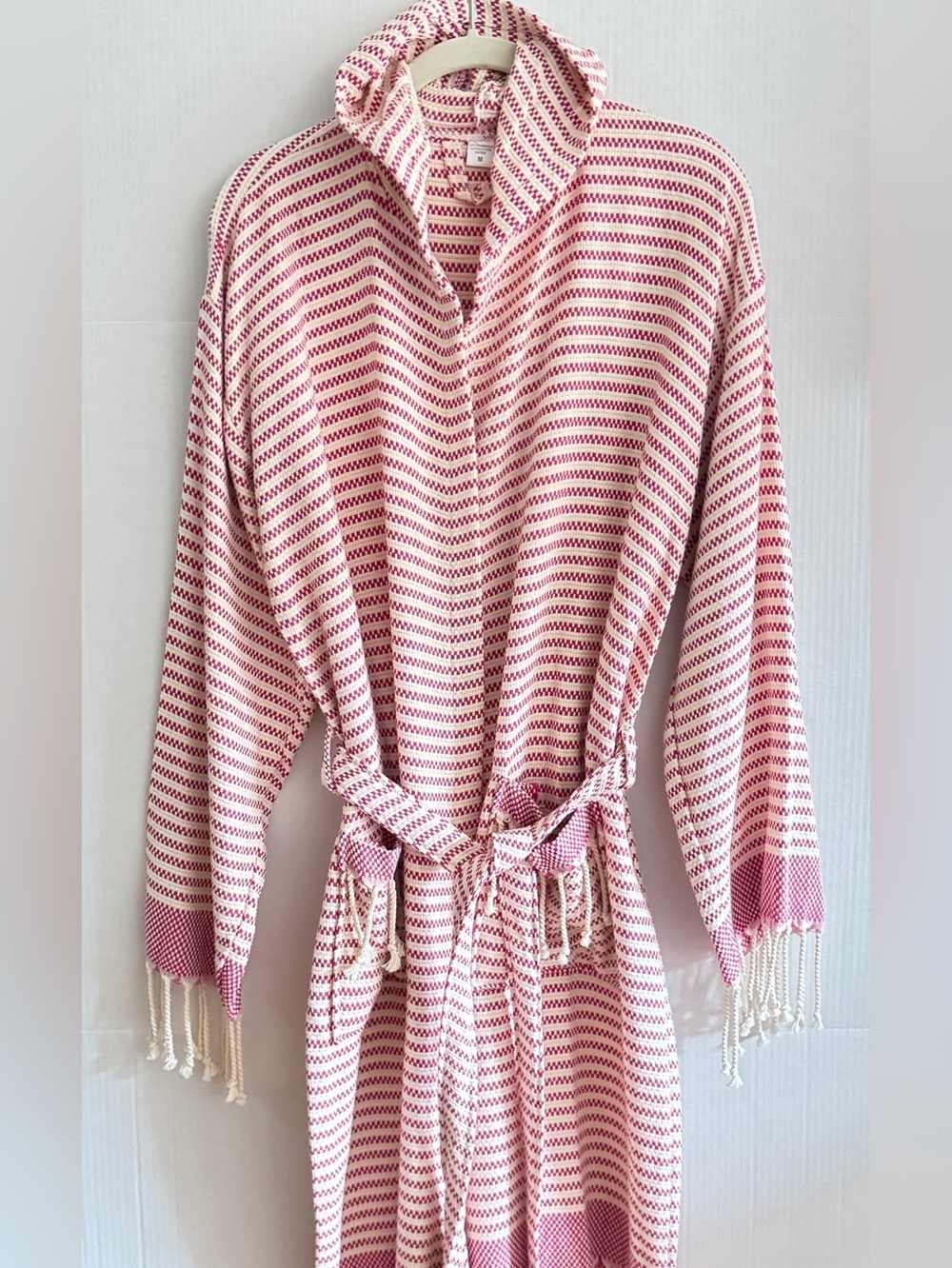 Turkish Cotton Belted Robe NEW - Picture 2 of 9